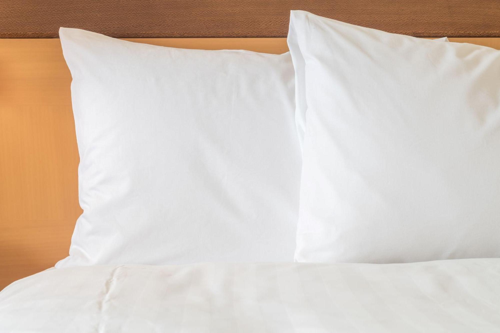 Intercontinental Johannesburg Or Tambo Airport Hotel By Ihg Kempton Park Exterior foto Two pillows on a bed